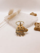 Load image into Gallery viewer, Howl At The Moon | Metal Pet ID Tag