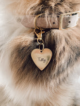Load image into Gallery viewer, Simple Love | Heart Shaped Metal Pet ID Tag

