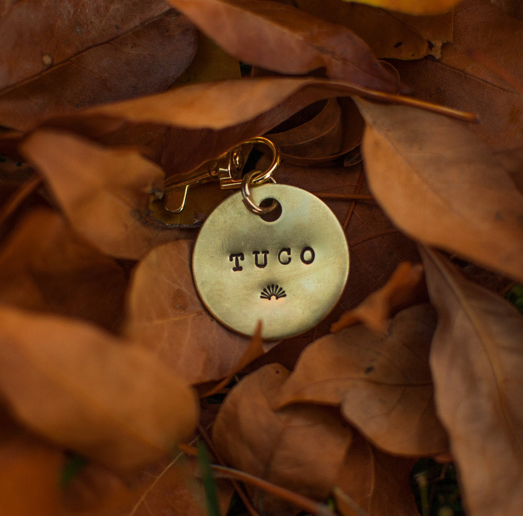 Another Sunrise | Hand Stamped Metal Pet ID Tag